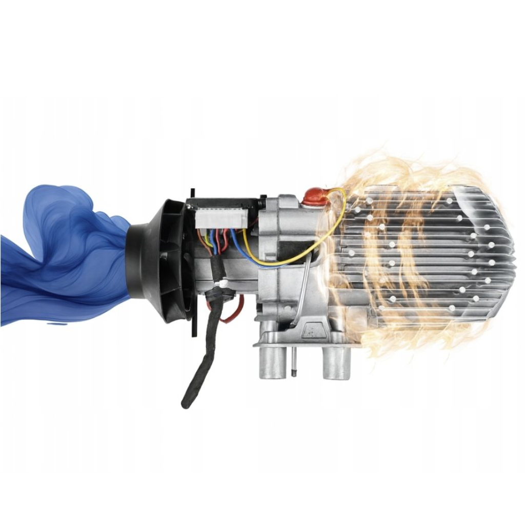 Konstrukční detaily topení – výměník a šasi