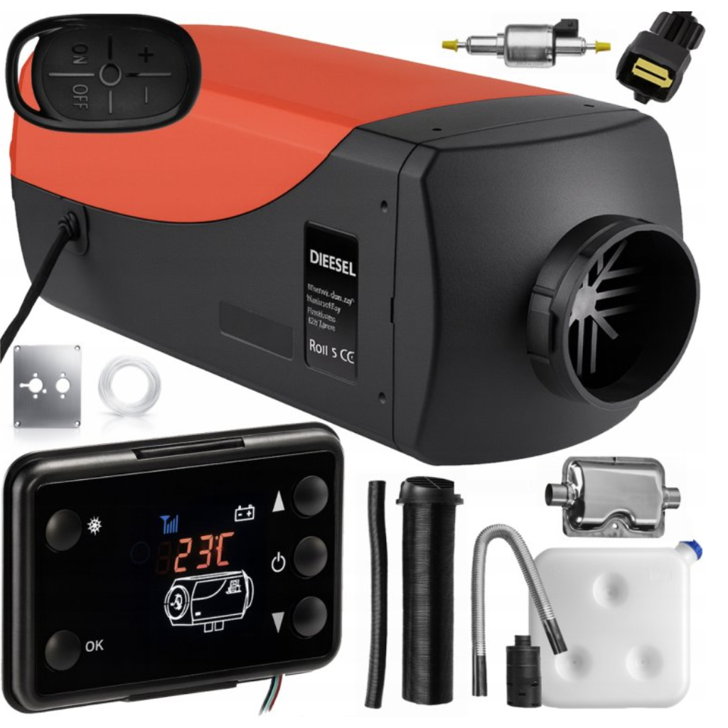 Konstrukční detaily topení – výměník a šasi