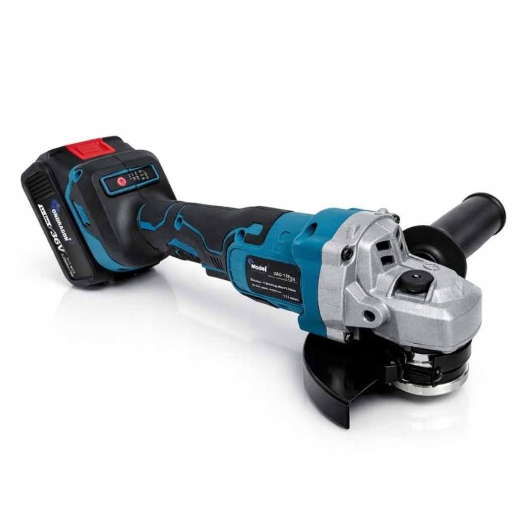 Aku úhlová bruska 36 V – detail