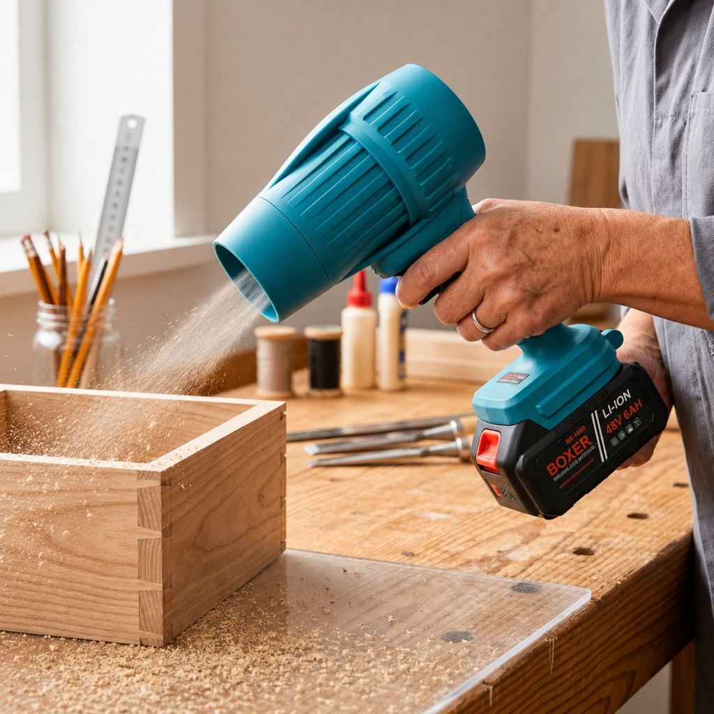 Mini řetězová pila a zahradní nůžky BOXER BX-3408
