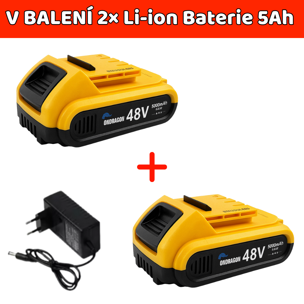 Dvě baterie v sadě