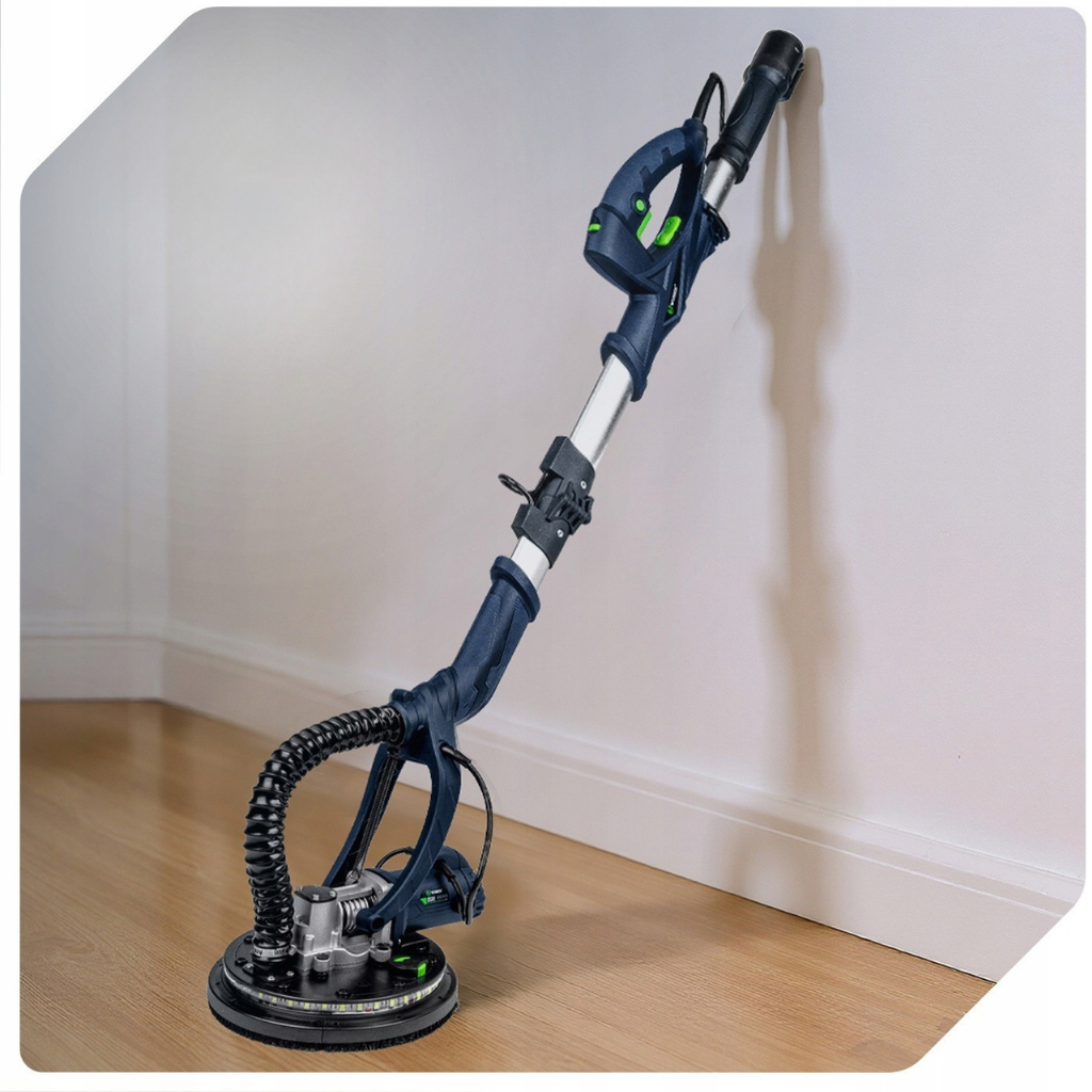 Bruska na sádrokarton – detail sestavy