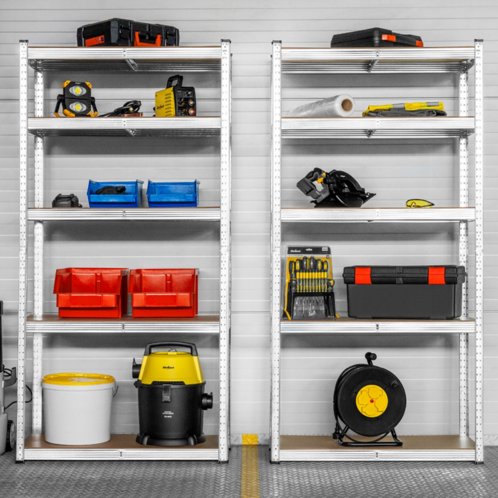 Kvalitní konstrukce regálu – MDF police