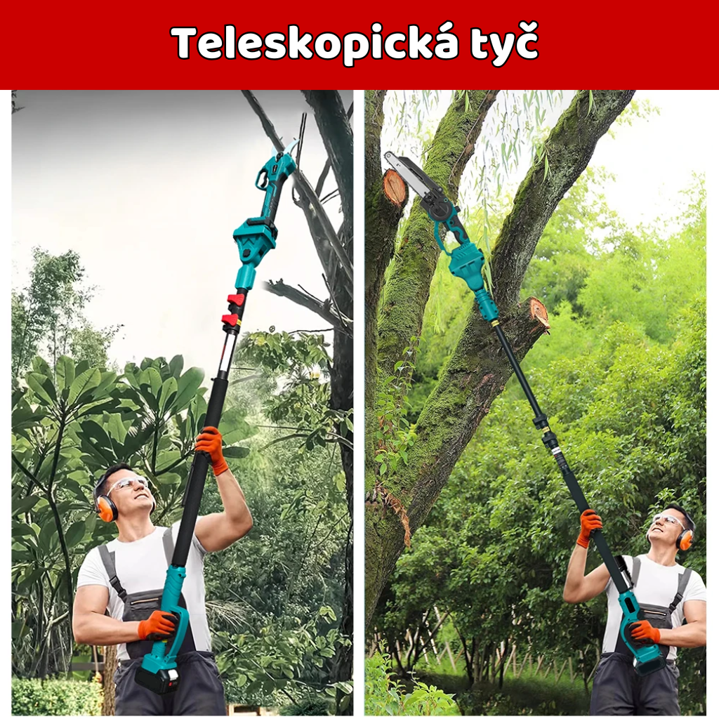 Použití v praxi – prořez stromu