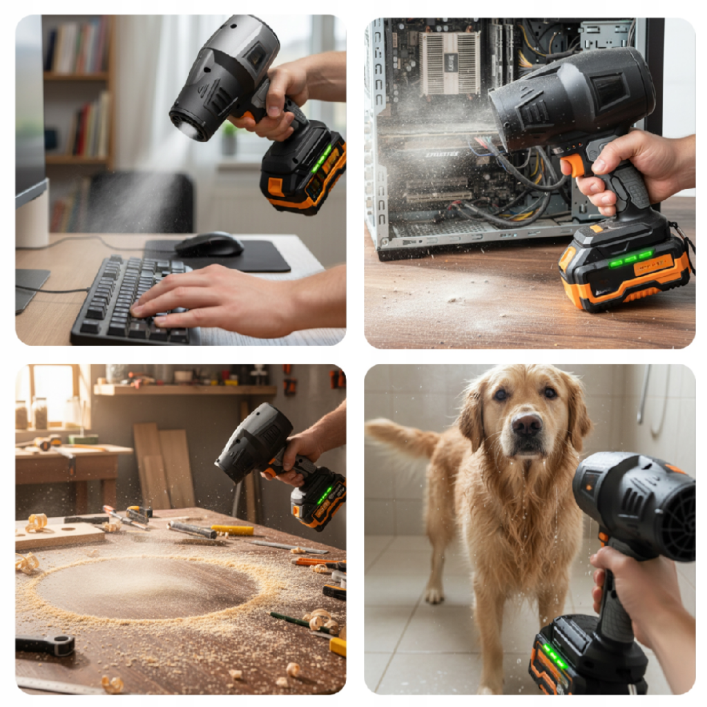 Sušení auta bez dotyku