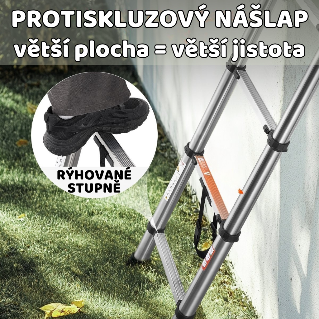 Bezpečnostní pojistky a protiskluzové nášlapy