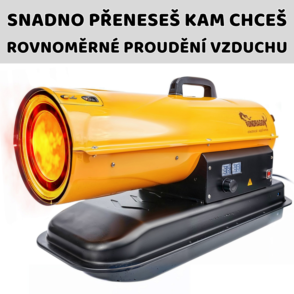 Ondragon 20 kW – detail topidla