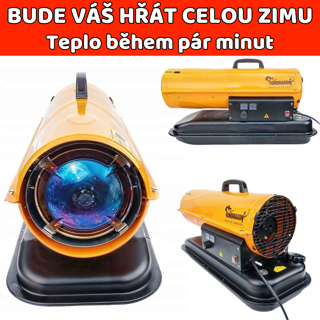 Ondragon 20 kW – okamžité teplo