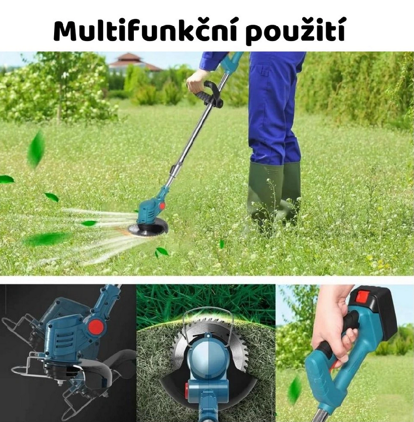 2v1 sečení a vyžínání