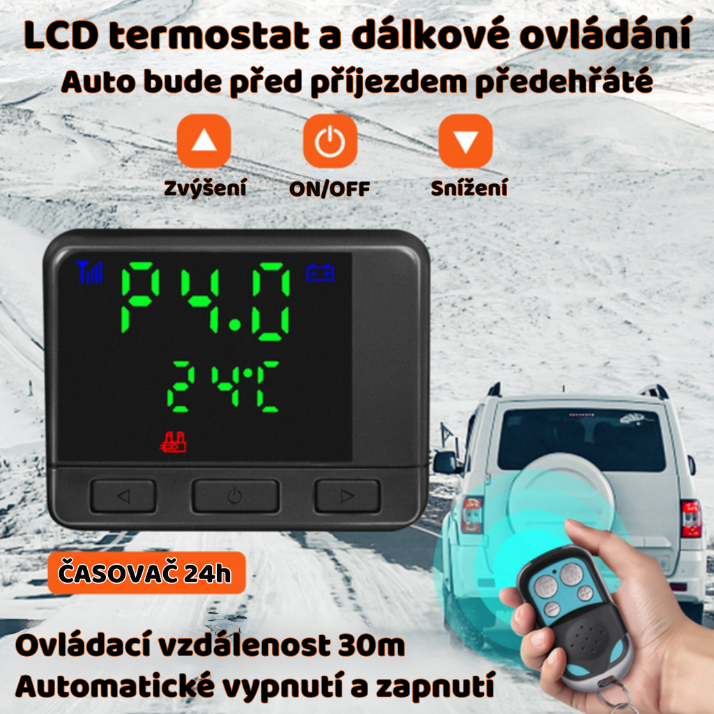 Konstrukční detaily topení – výměník a šasi