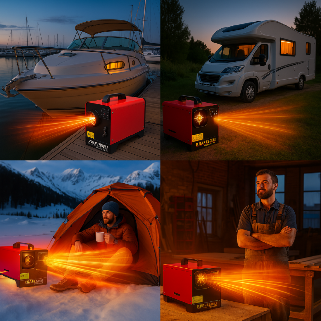 Konstrukční detaily topení – výměník a šasi