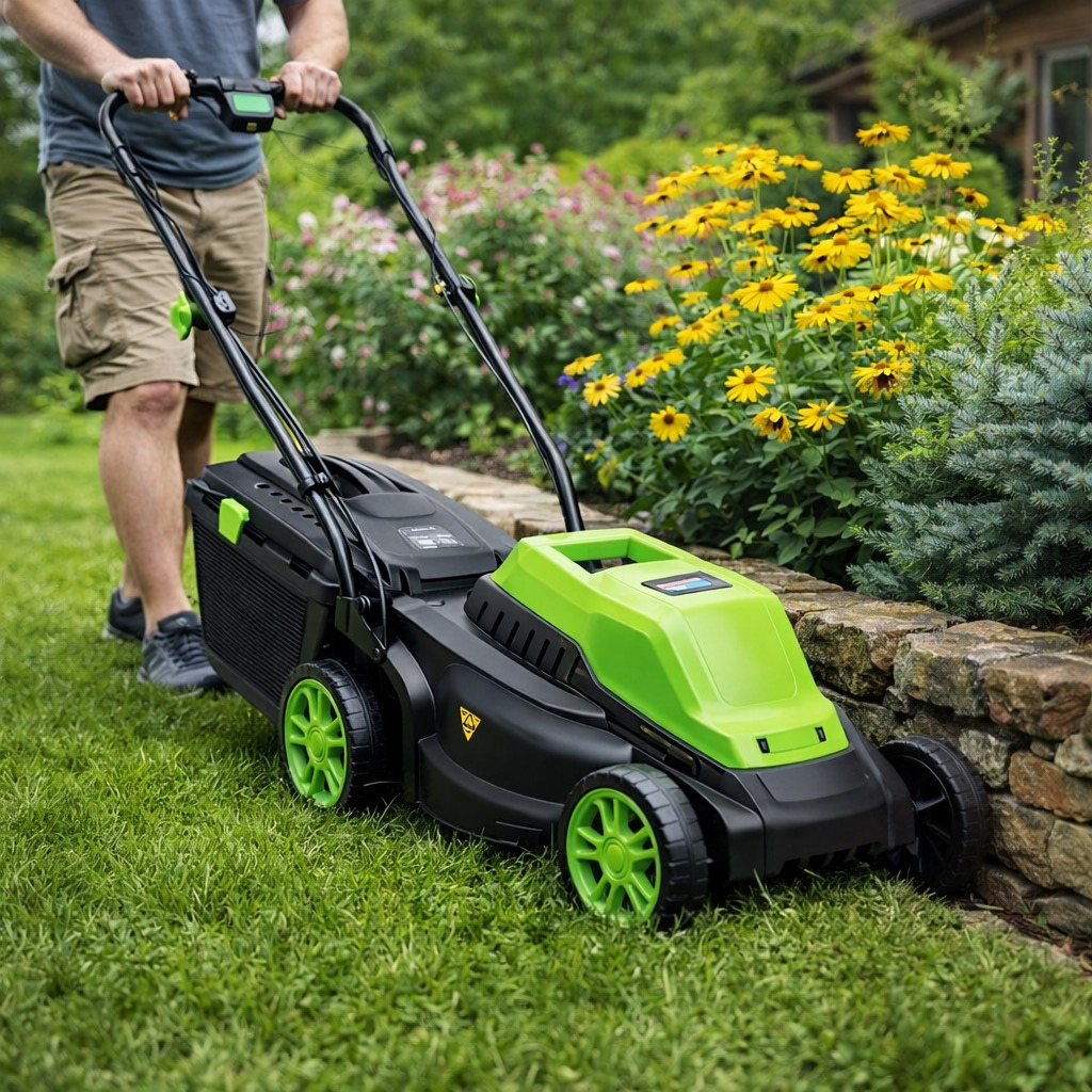 Elektrická sekačka 32 cm – další pohled