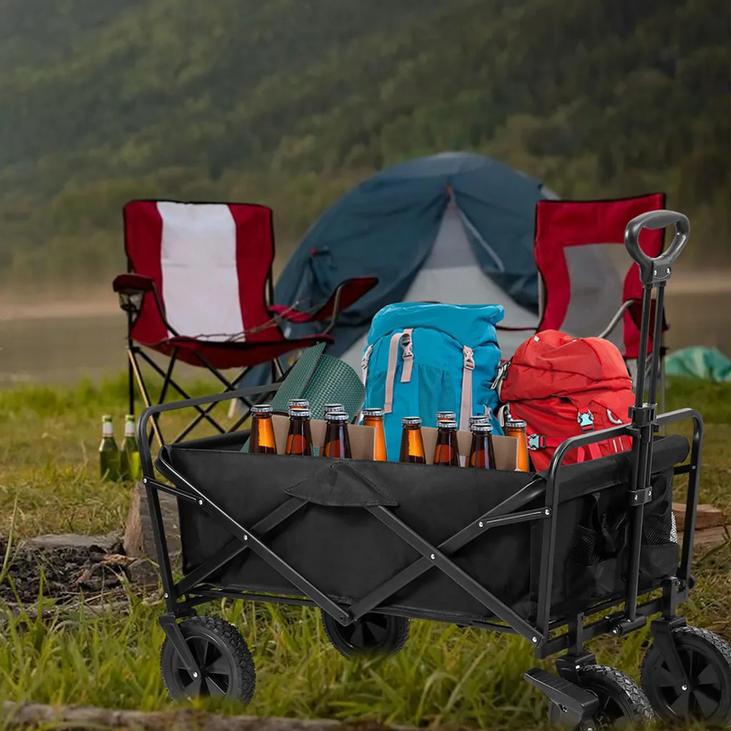 Multifunkční skládací přepravní vozík XXL Move – použití v terénu