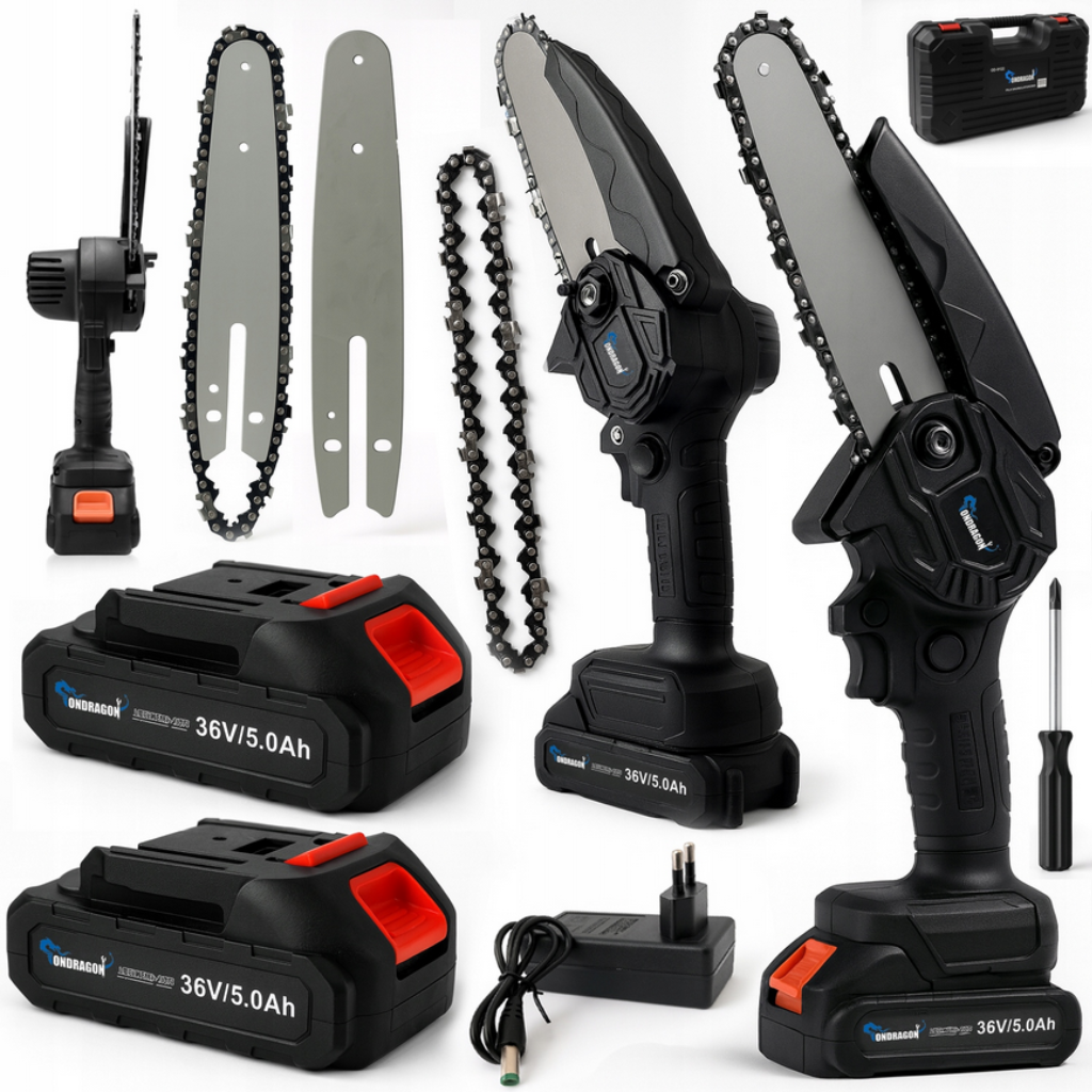 Aku pila Ondragon - kompletní set