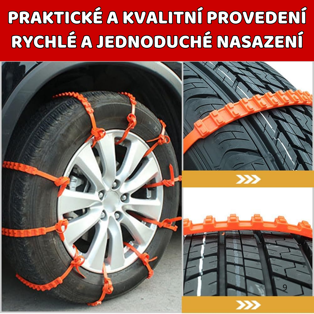 Sněhové pásky KD5931 – sada 10 ks