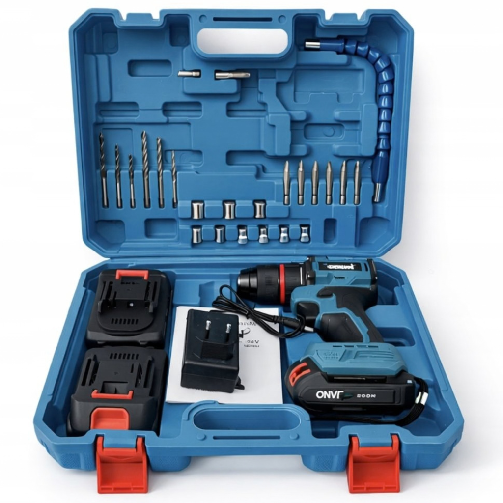 Obsah příslušenství v kufru