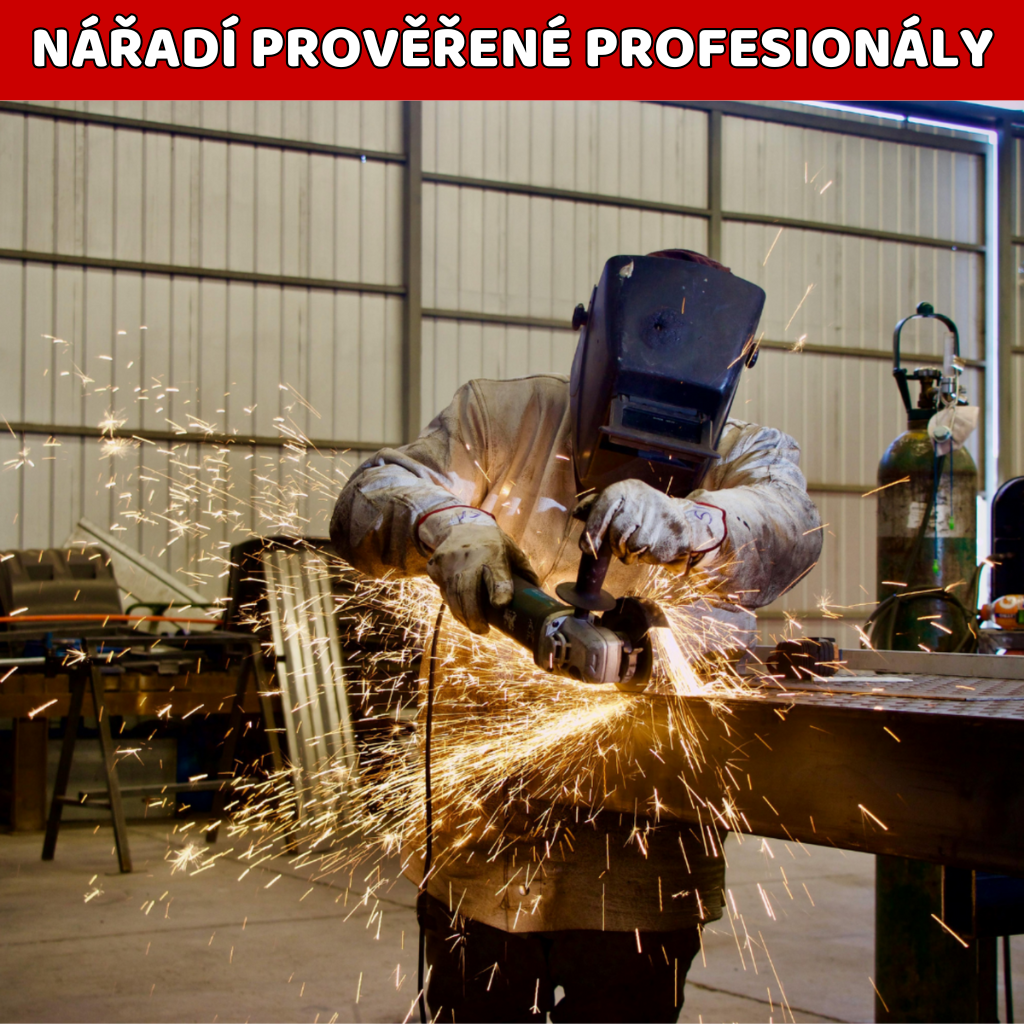 Aku úhlová bruska Hammer 48V – sada