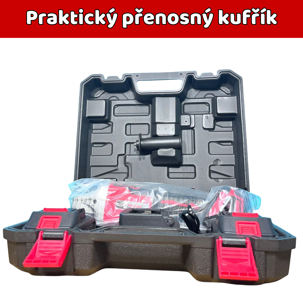 Aku úhlová bruska Hammer 48V – sada