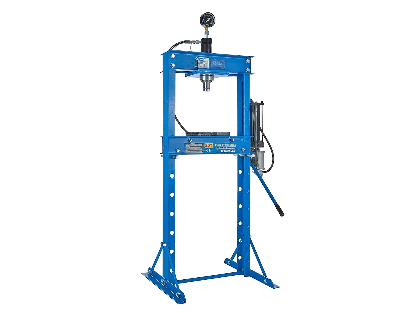 Hydraulický válcový motor 8T KD344 KRAFT&DELE — V provozu