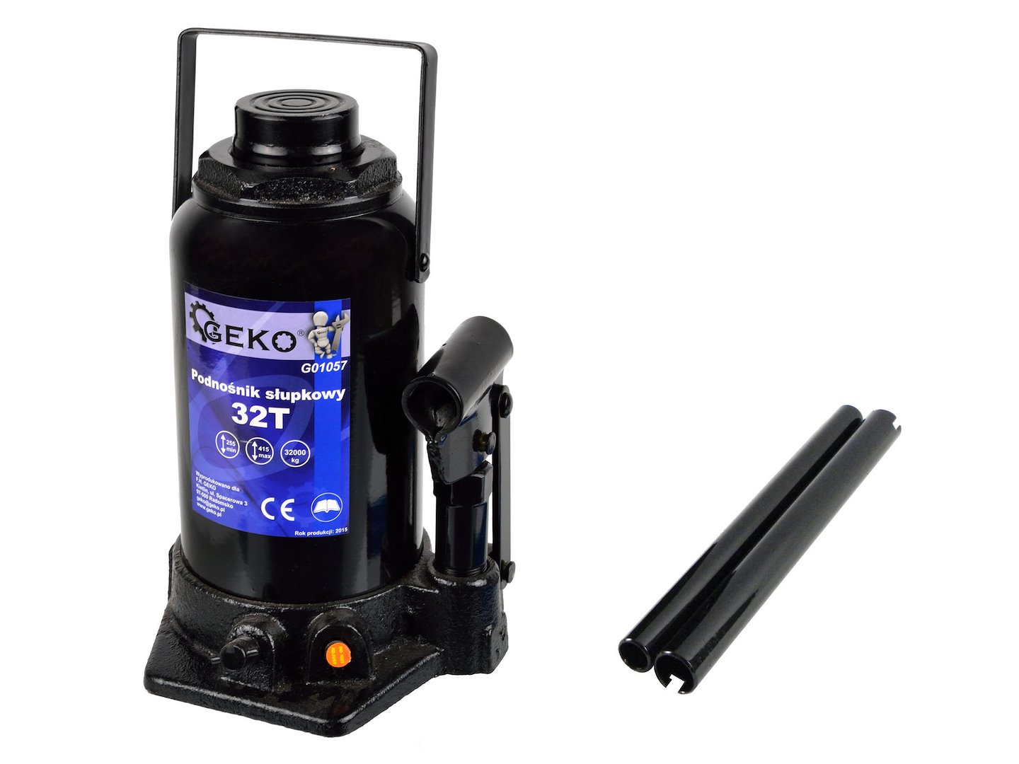Brusný papír Geko na kotouč s otvory 190 mm, zrnitost P80 (100 ks) — Brusný papír